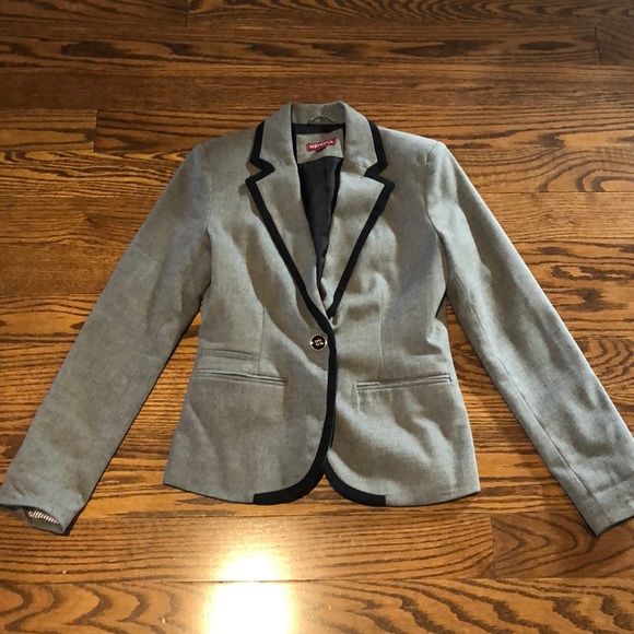 Merona grey blazer in sz 2 - Picture 1 of 8
